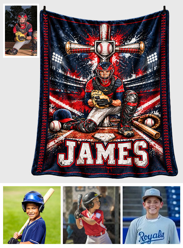 Aimez Dieu, Jouez au Baseball - Couverture de Baseball Personnalisée