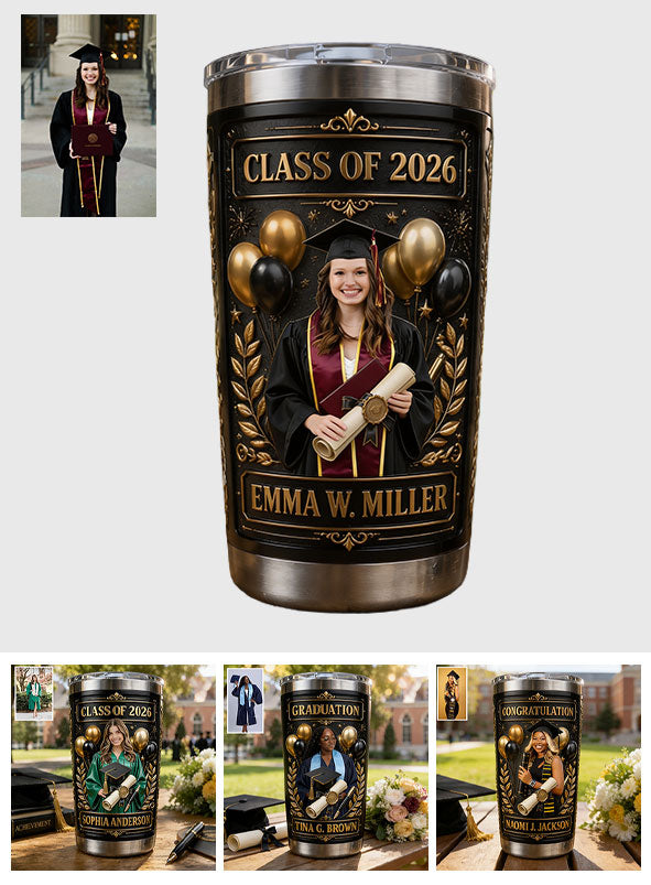 Cadeau de Graduation Photo - Tasse Personnalisée