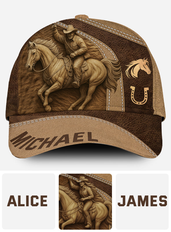 Allez les filles ! - Casquette de cowgirl classique personnalisée