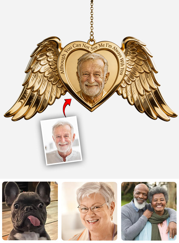 Memorial Gift, I'm Always With You - Personalized Memorial Car Ornament