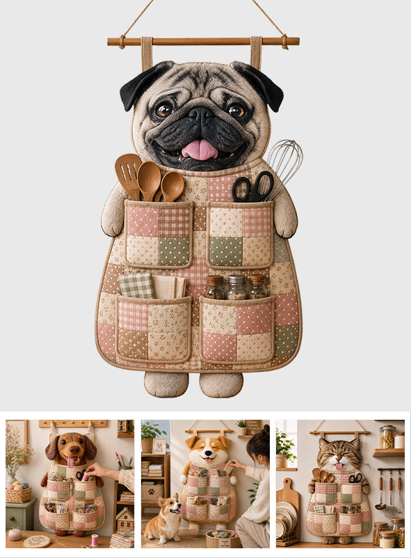 Gift for Pet Owner - Personalized Dog Hanging Organizer
