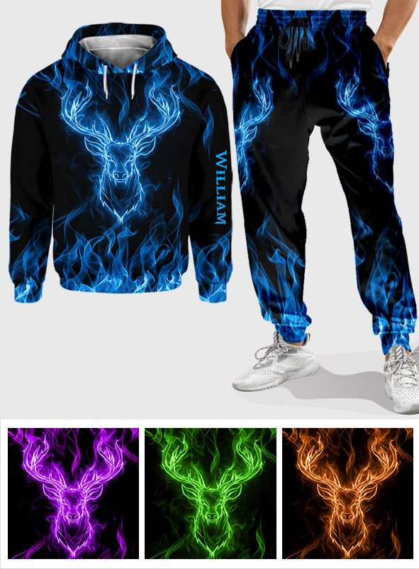 Love Hunting - Personalized Hunting Hoodie and Sweatpants
