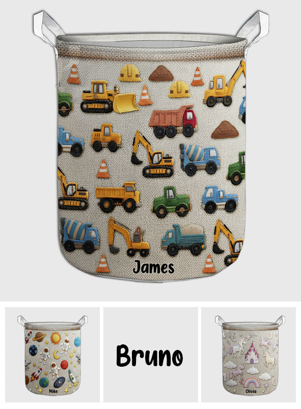 Cadeaux uniques pour enfants - Panier de rangement personnalisé pour enfants