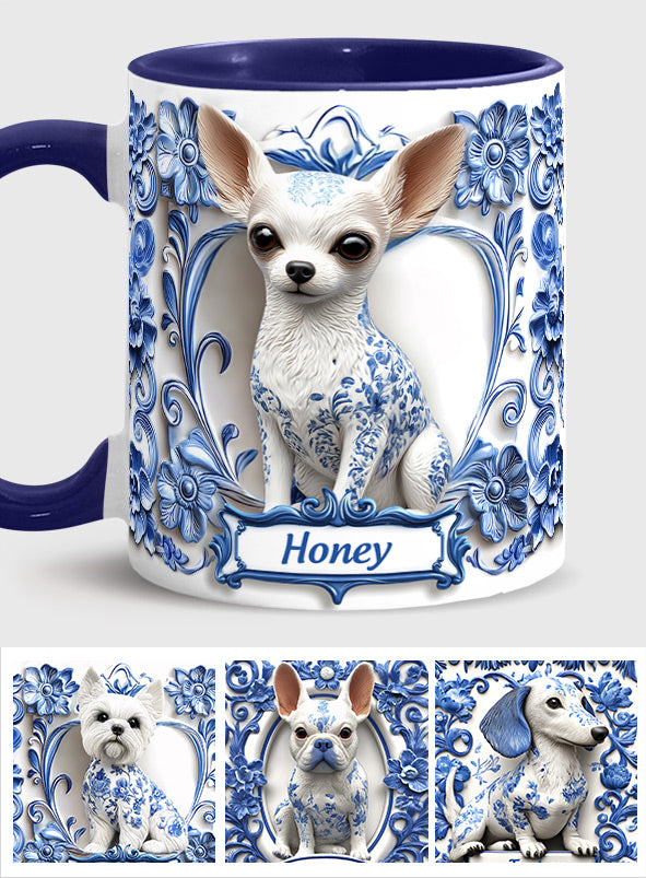 Cute Chihuahua - Personalized Dog Accent Mug