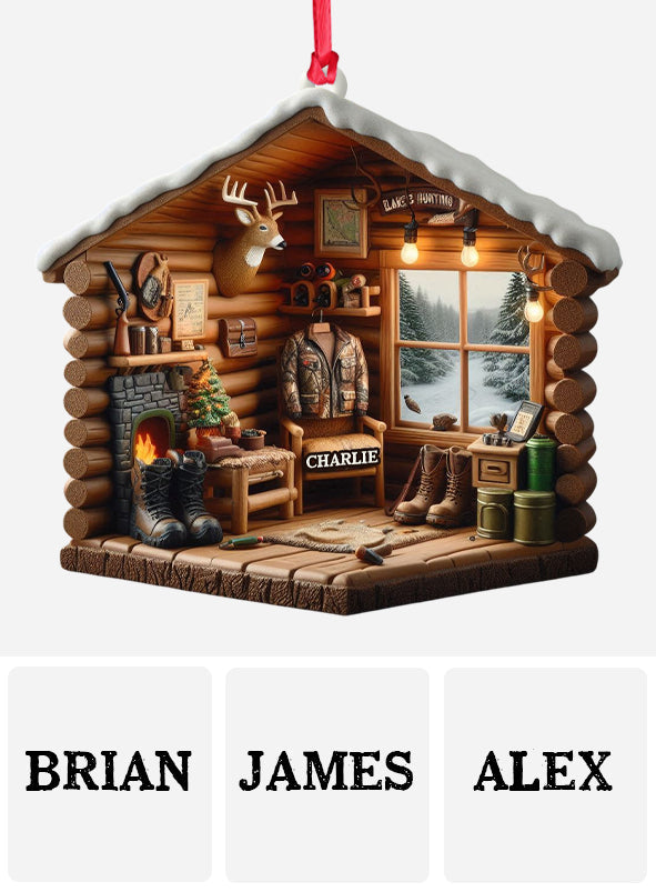 Passionné de chasse - Ornement de chasse personnalisé