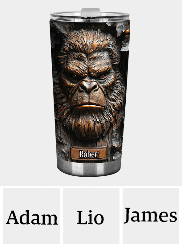 Sasquatch - Personalized Camping Tumbler