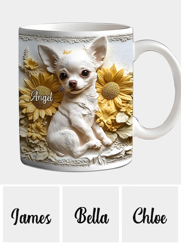 Adorable chihuahua - Mug personnalisé pour chien