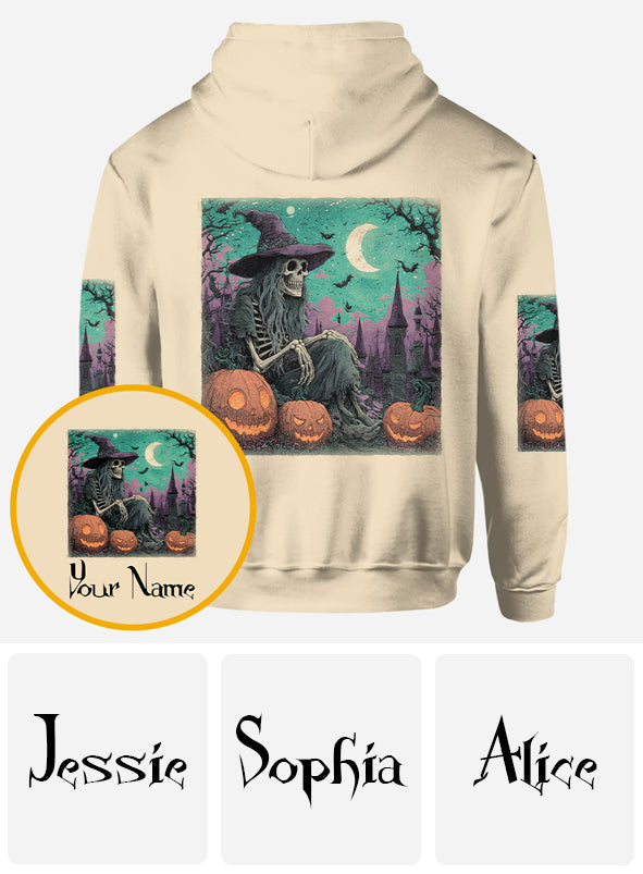 Town Of Halloween - Personalized Witch All Over Shirt