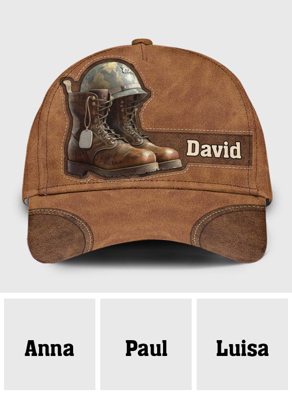 Fier vétéran - Casquette classique personnalisée pour vétéran