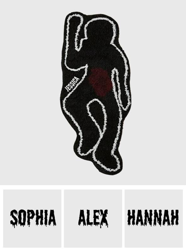 True Crime Era - Tapis touffeté antidérapant personnalisé True Crime