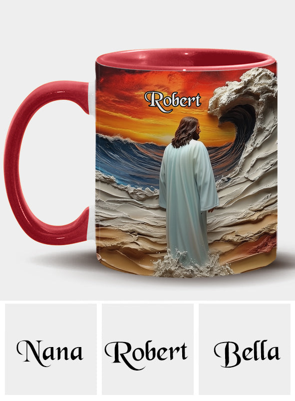 Love Jesus - Personalized Christian Accent Mug