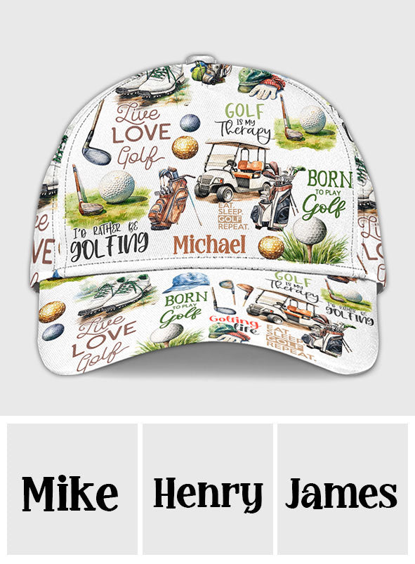 Live Love Golf - Personalized Golf Classic Cap