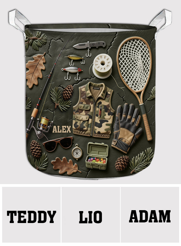 Love Fishing - Personalized Fishing Storage Basket