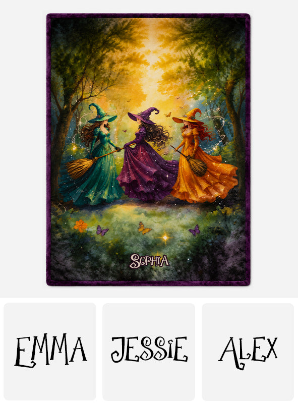 The Witches - Personalized Witch Blanket