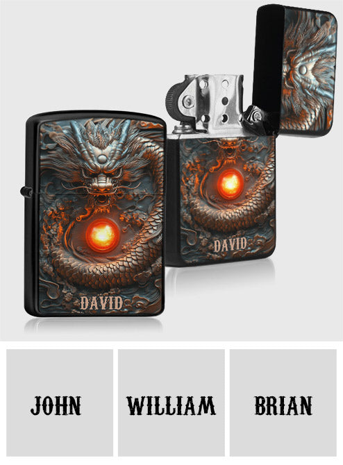 Mystical Dragon - Briquet Dragon Personnalisé