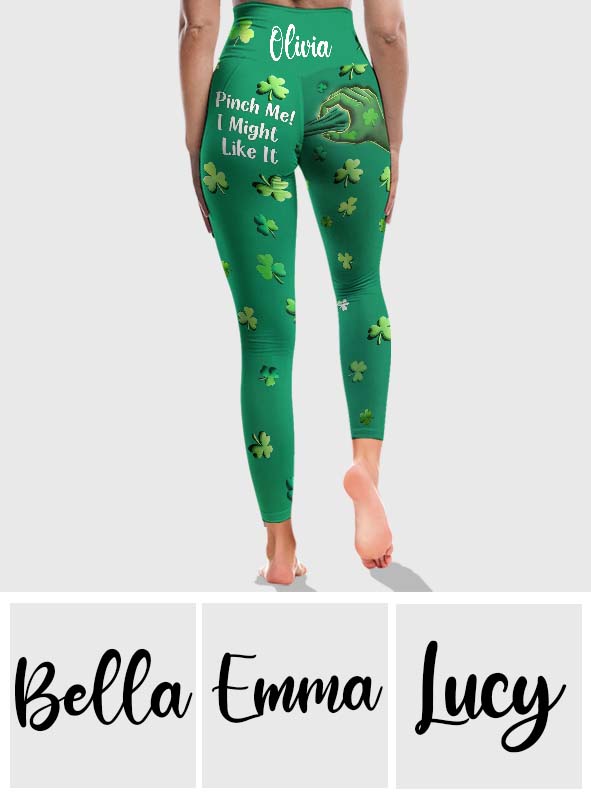Leggings humoristiques personnalisés pour la Saint-Patrick