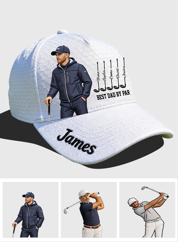Meilleur Papa - Casquette de Golf Personnalisée