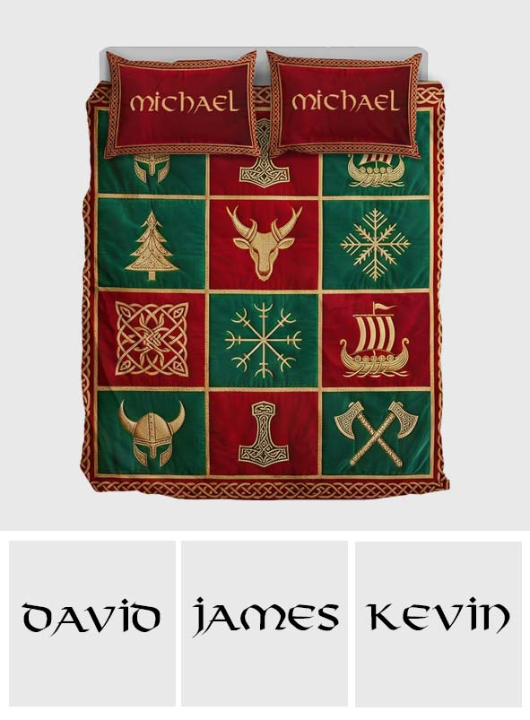 Vikings - Parure de lit personnalisée Viking