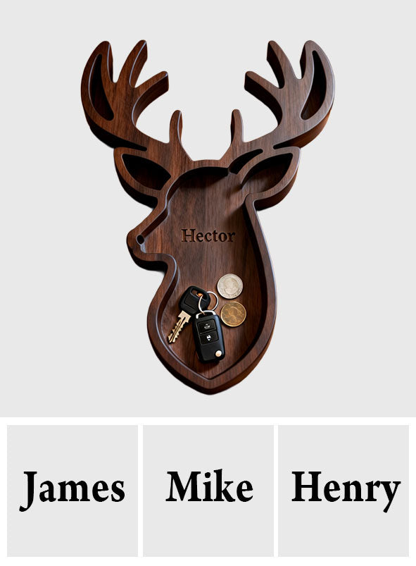 Cadeau idéal pour les passionnés de chasse - Plateau de chasse personnalisé