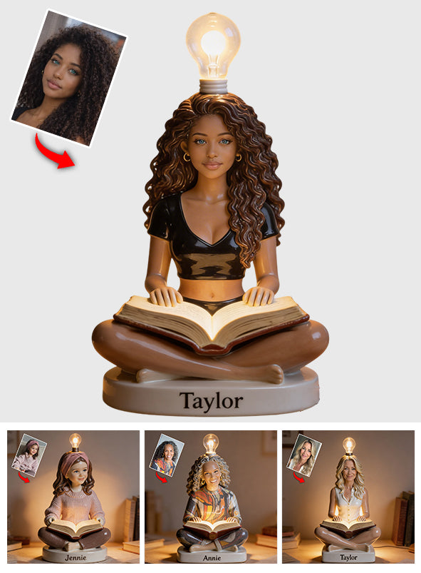 Glow Reader - Personalized Book Acrylic LED Night Light