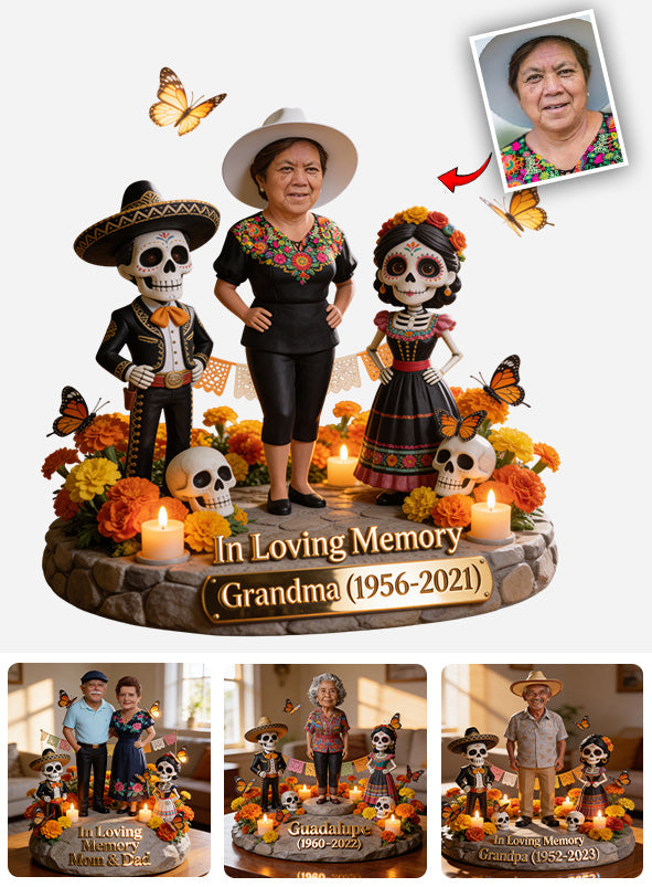 In Loving Memory, Memorial Gift - Personalized Memorial Custom Shaped Acrylic Plaque