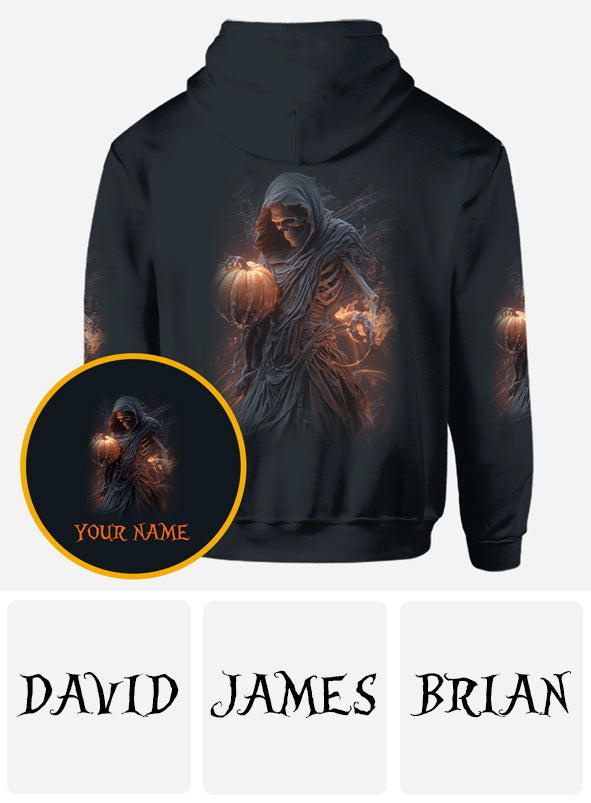 T-shirt personnalisé à motif crâne lumineux - T-shirt à motif crâne intégral