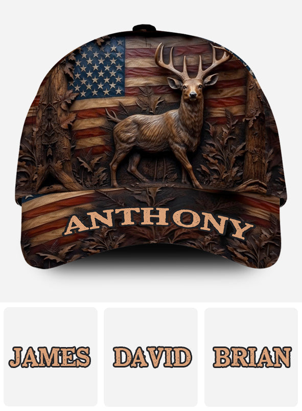 Love Hunting - Personalized Hunting Classic Cap