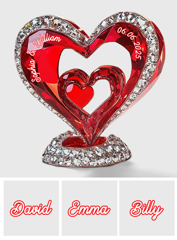 You And Me We Got This - Personalized Couple Custom Shaped Acrylic Plaque