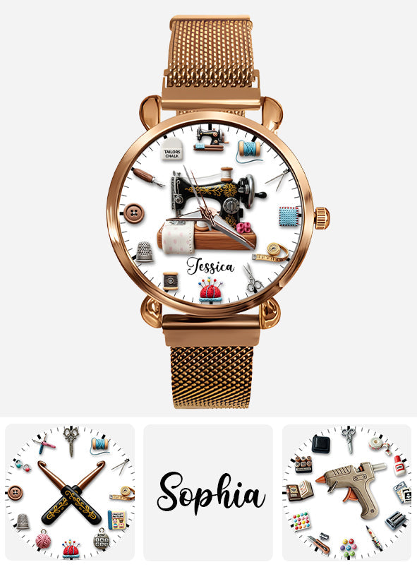 Love Crafting - Personalized Sewing Women Hand Watch