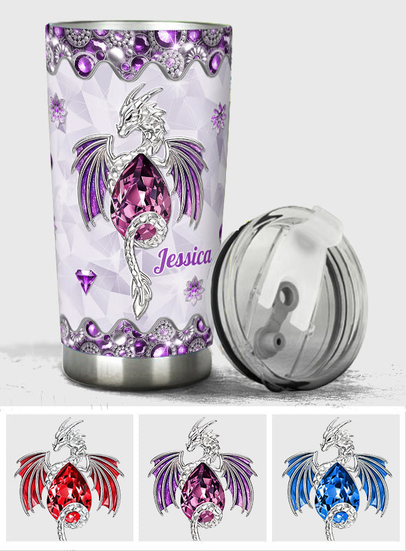 Love Dragons - Personalized Dragon Tumbler