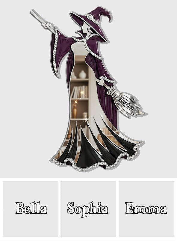 Magical Room Decor - Personalized Witch Wall Hanging Mirror