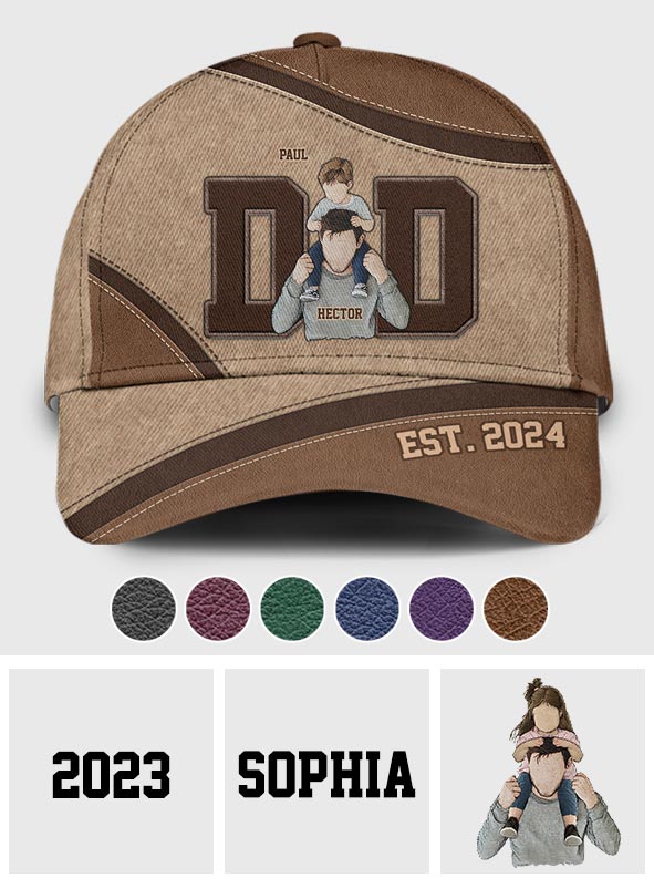 Best Dad Ever - Personalized Father Classic Cap