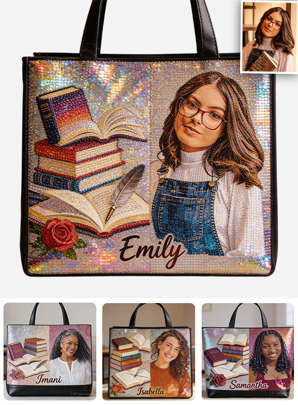 Livres d'amour photo personnalisés - Sac fourre-tout personnalisé