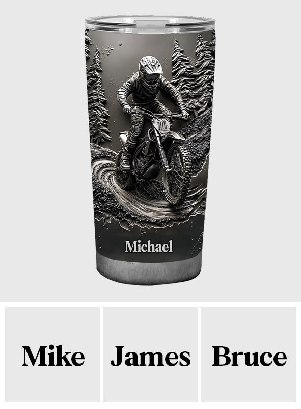 Moto Life - Personalized Dirt Bike Tumbler