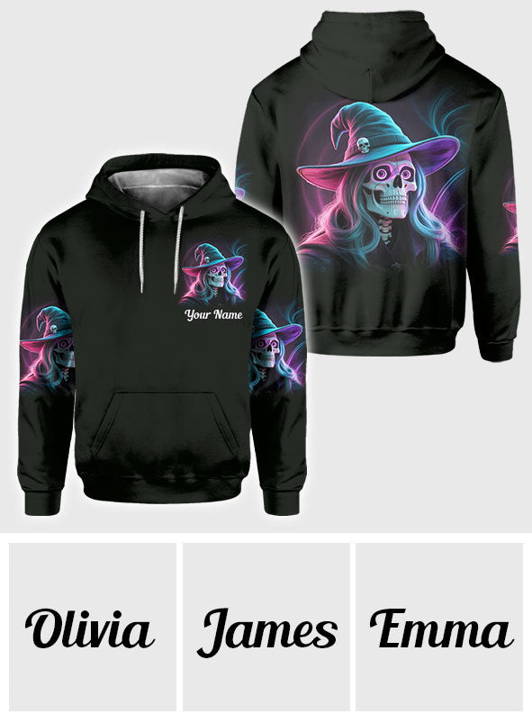 Hello My Friend - Personalized Witch All Over Shirt