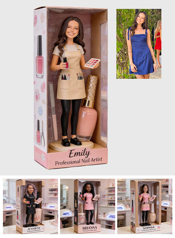 Professional Nail Artist - Personalized Nail Salon Custom Shaped Acrylic Plaque