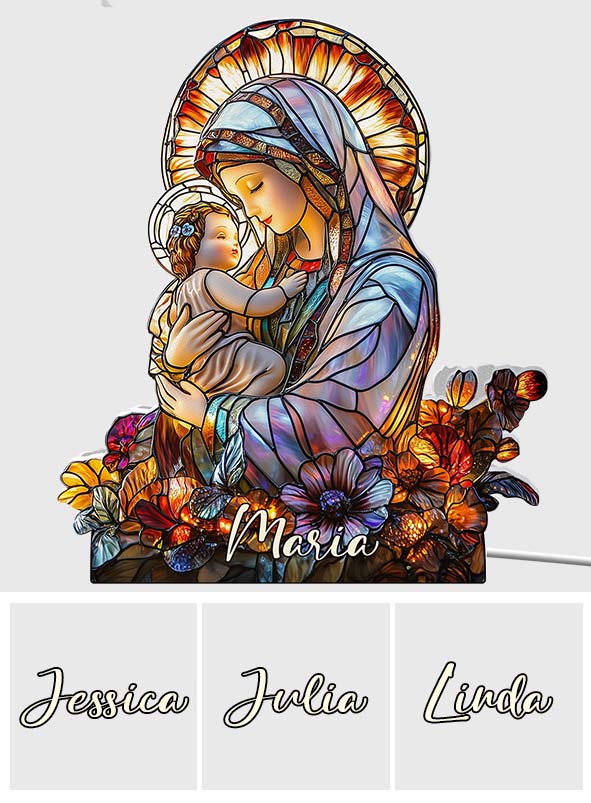 Believer - Personalized Christian Shaped Light Box