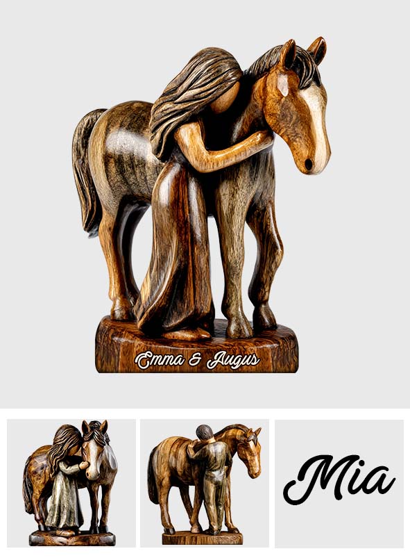 Horse Lovers - Personalized Horse Custom Shaped Acrylic Plaque