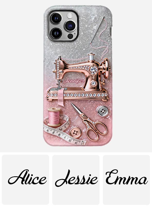 Coque de téléphone personnalisée « Couture » avec imprimé intégral