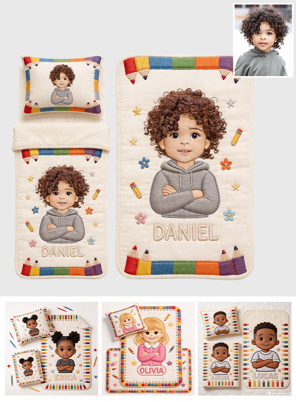 Tapis de Sieste Personnalisé pour Enfants
