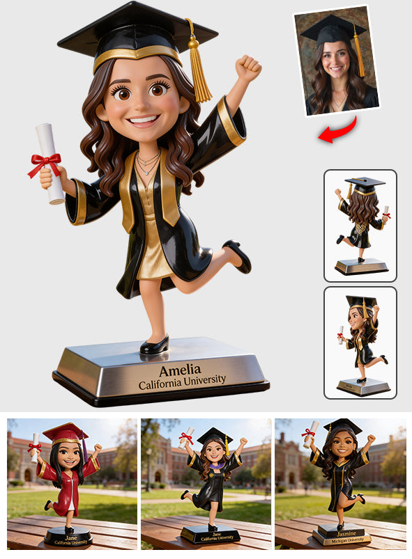 Custom Any Photo - Personalized Graduation Premium 3D Figurine