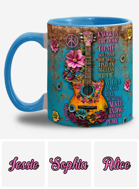 Hippie Soul - Personalized Hippie Accent Mug