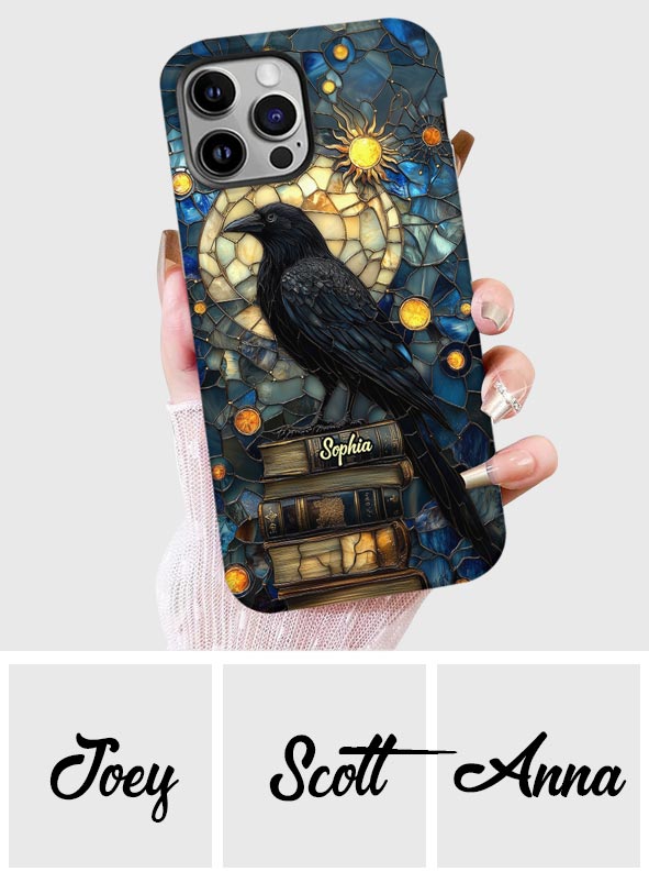 Raven Book Club - Personalized Book Full Print Phone Case