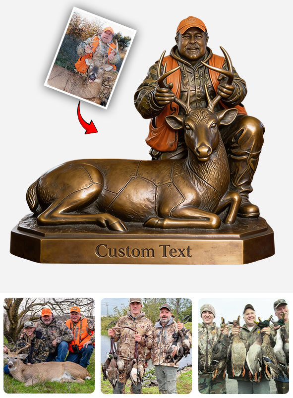 Passionné de chasse - Plaque acrylique personnalisée sur mesure