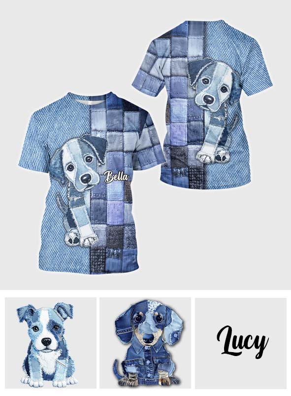 Love Labrador Retriever - Personalized Dog All Over Shirt