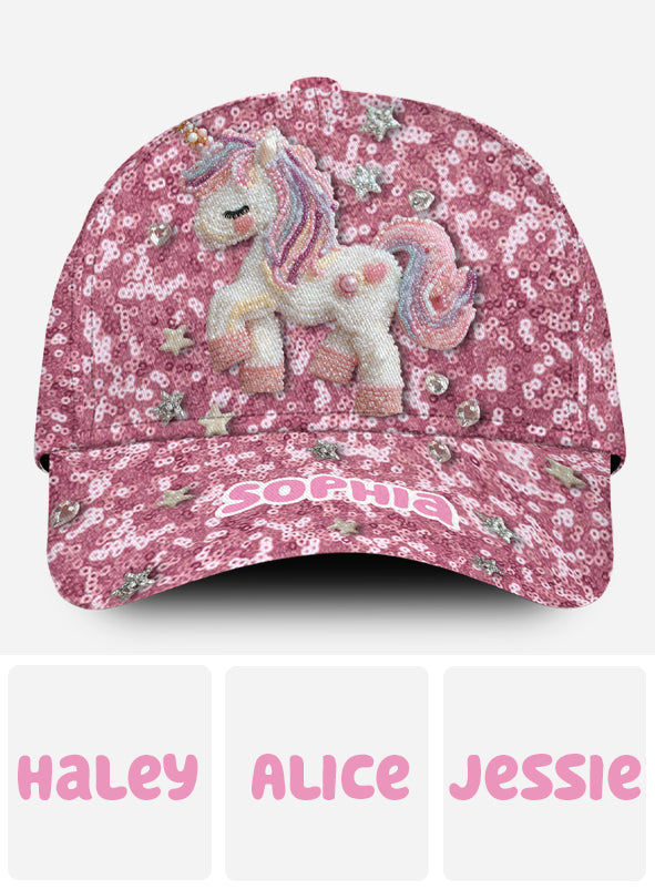 Rêve de licorne magique - Casquette classique licorne personnalisée