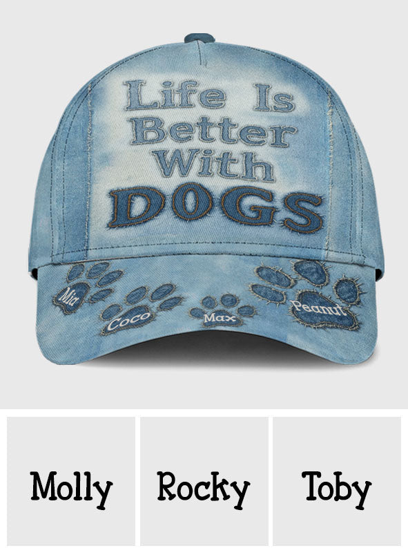 Meilleure maman de chien au monde - Casquette classique personnalisée pour chien
