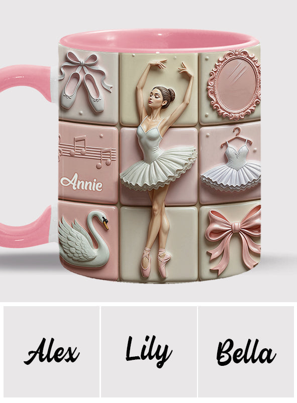Mug personnalisé « Love Ballet » sur le thème du ballet