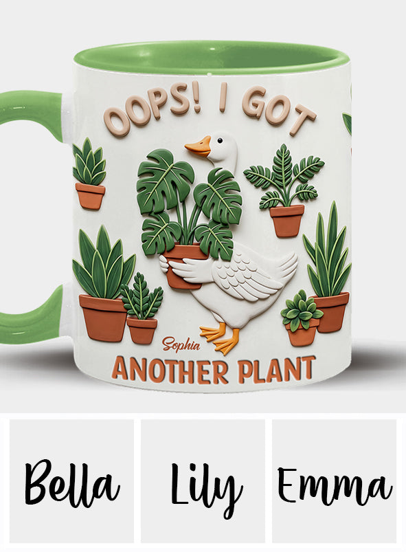Oups ! J'ai une autre plante ! - Mug personnalisé sur le thème du jardinage