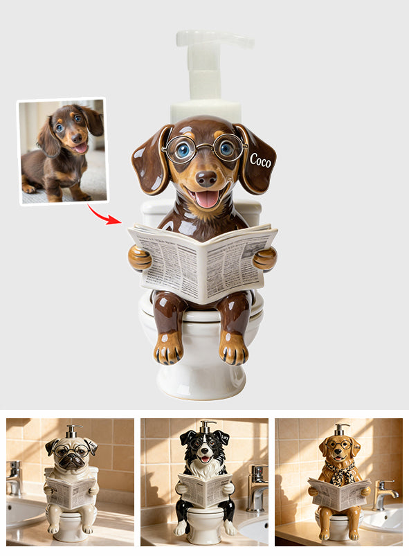Relax Time - Personalized Dog Soap Dispenser